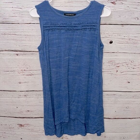 Wendy Bellissimo Blue Maternity Tank Top - Picture 3 of 6
